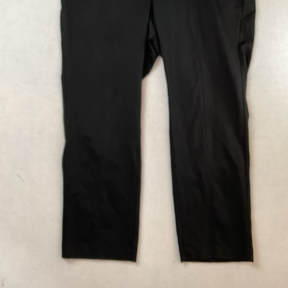 Lane Bryant Women 26L Black Straight Leg Pull On Ponte Knit Dress Pants Tall NWT - Picture 12 of 14